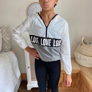 Grey and White windbreaker (Children/Kids)